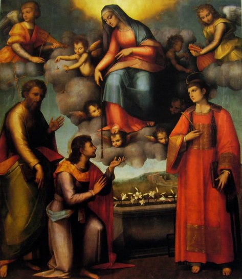 Andrea del Bresciano - Madonna della Cintola (1515-20 ca.) - Firenze, Museo di San Marco.
