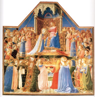 Fra Angelico, Coronation of the Virgin, Louvre Museum