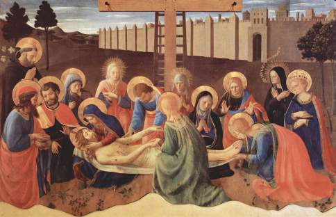 Beato Angelico, Compianto di Santa Maria della Croce al Tempio, Firenze, Museo di San Marco