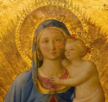 Madonna di Pontassieve - dettaglio, Firenze, Galleria degli Uffizi