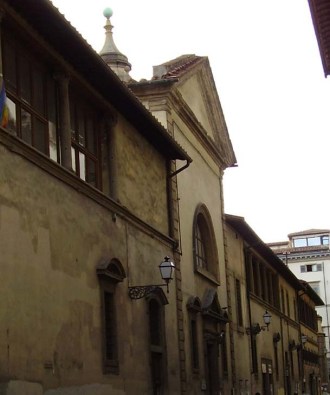 Il monastero di Santa Maria degli Angeli su via degli Alfani