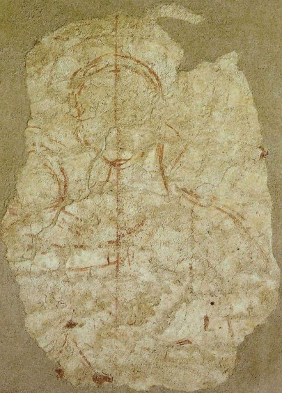 Sinopia dell'affresco della Casa del mutilato