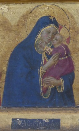 Tabernacolo di Santa Maria Novella con Annunciazione e Adorazione dei Magi - dettaglio, Firenze, Museo di San Marco