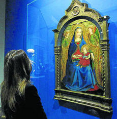 Madonna della melagrana in mostra