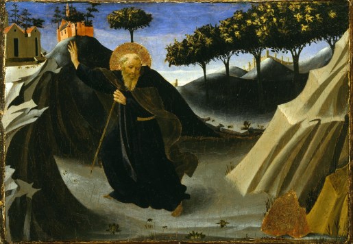 Sant'Antonio Abate tentato dall'oro, Houston, Museum of Fine Arts