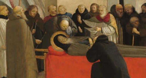 Funerale di Sant'Antonio Abate - dettaglio