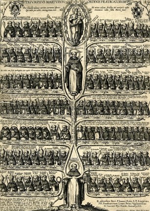 Albero dei martiri domenicani, 1610