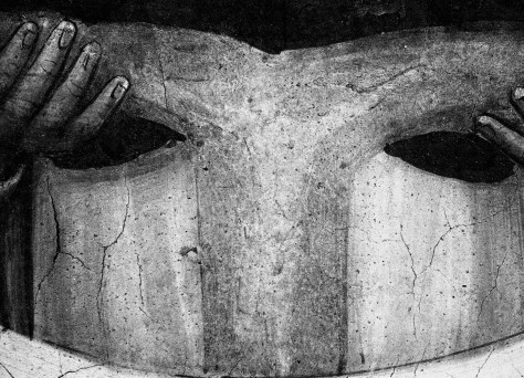 crocifisso - angelico- bianco e nero