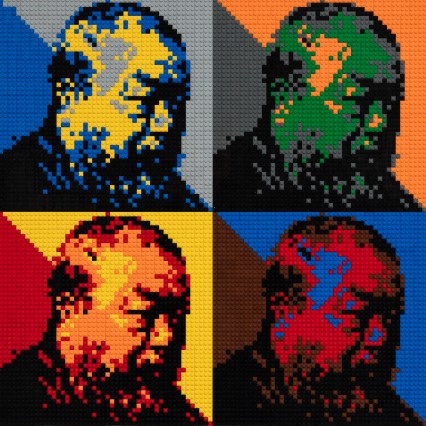 Ai Weiwei: Autoritratto in LEGO per la Galleria degli Uffizi (2016)